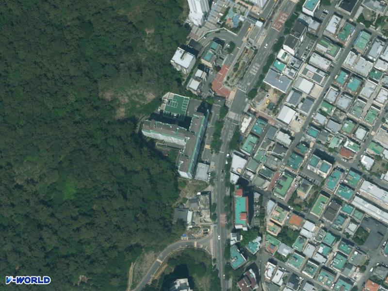 온천3동 경보이리스힐 항공사진