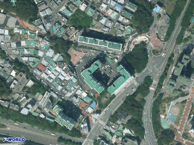 온천화신 항공사진