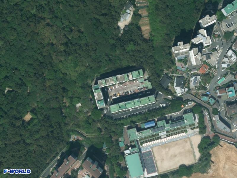 사직유원 항공사진