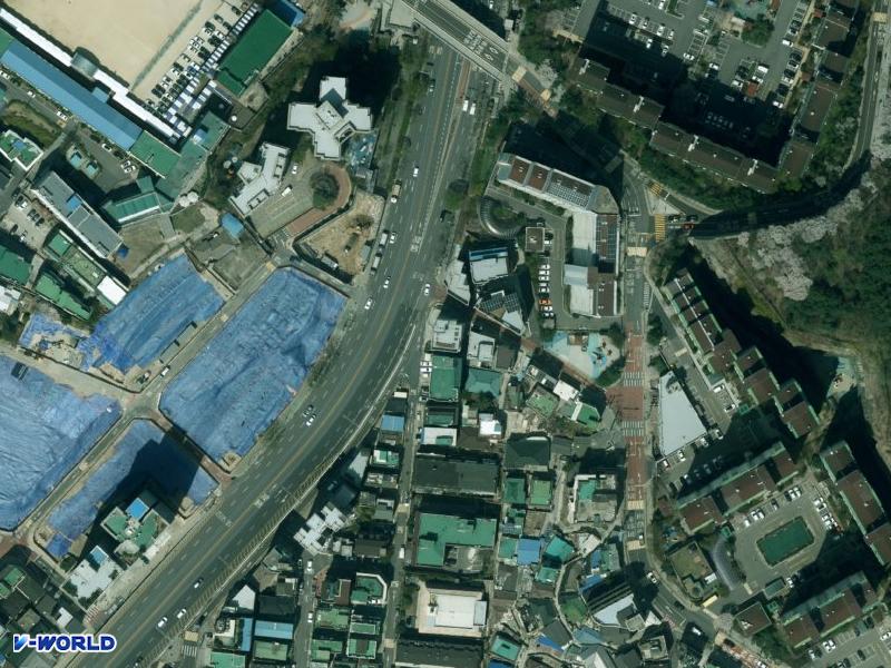 동선 예술인마을 항공사진