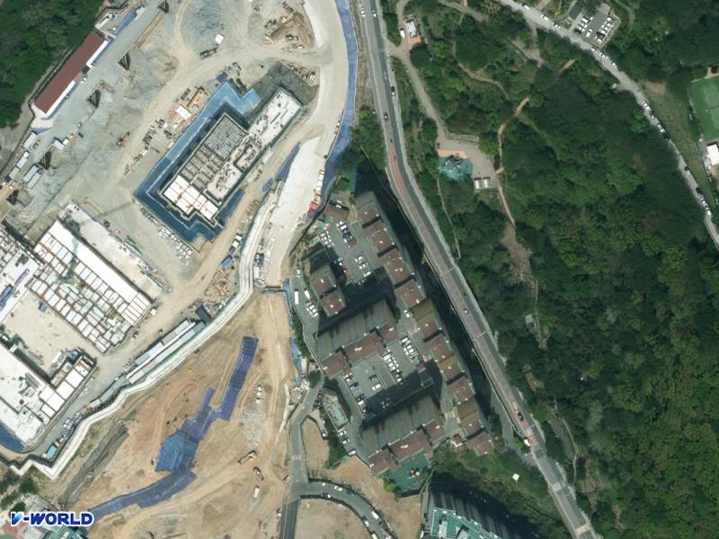 문현2차현대 항공사진