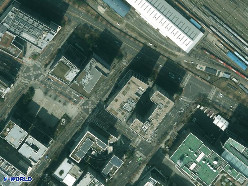 상암DMC푸르지오시티, S-City 항공사진