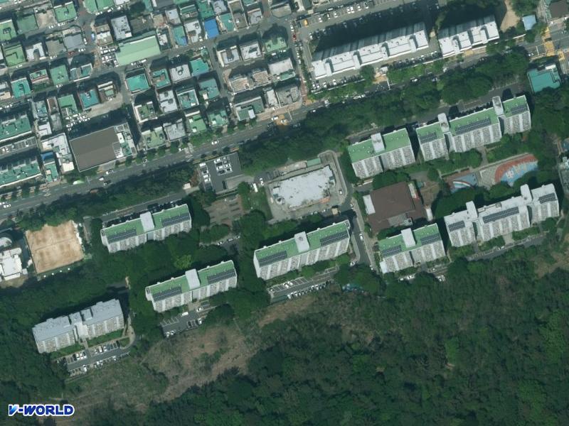 덕천주공2단지 항공사진