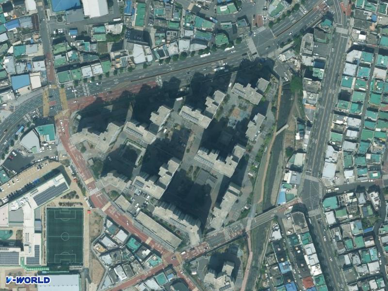 리버파크반도유보라 항공사진