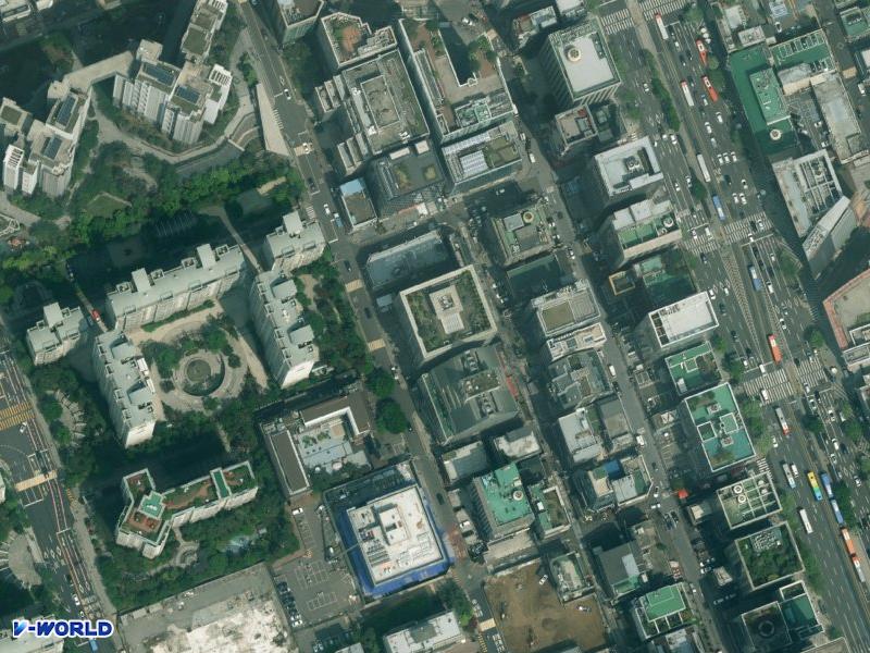 강남역리가스퀘어 항공사진