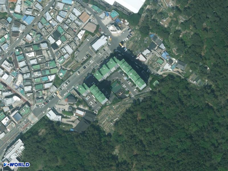 반여신동아 항공사진