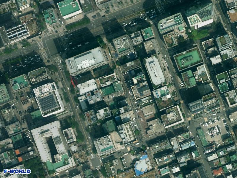 강남역 우정에쉐르 항공사진