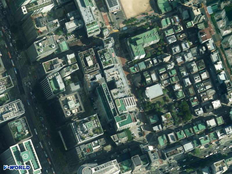 강남역 서희스타힐스 오피스텔 항공사진