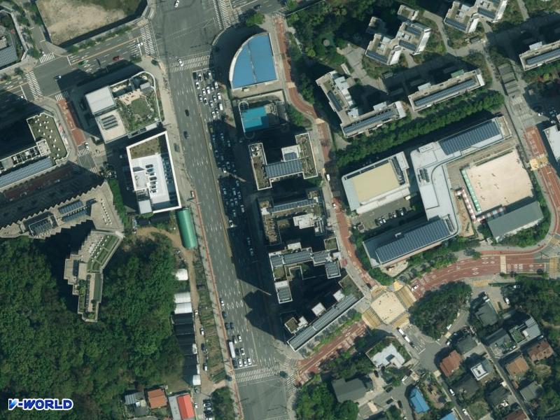 강남센터뷰 항공사진