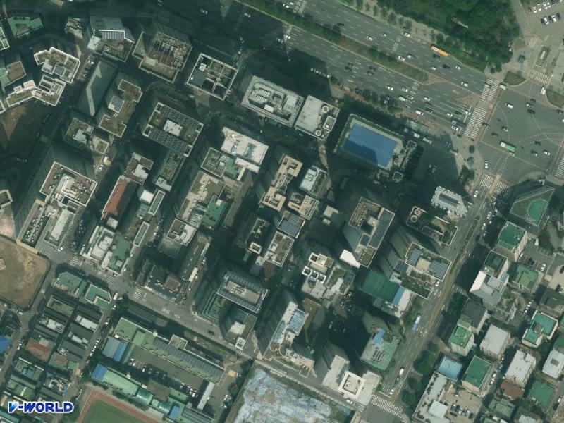 굿오피스텔빌딩 항공사진