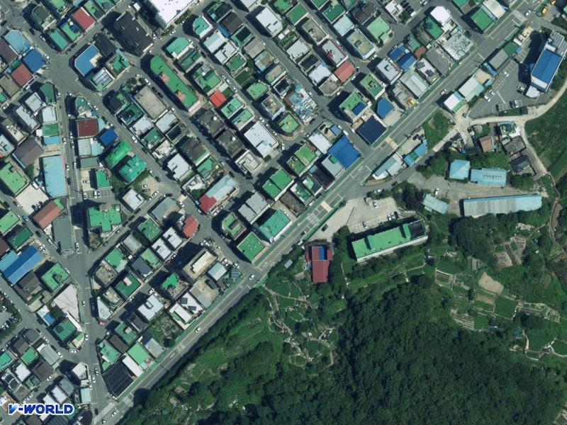 산정오피스텔 항공사진