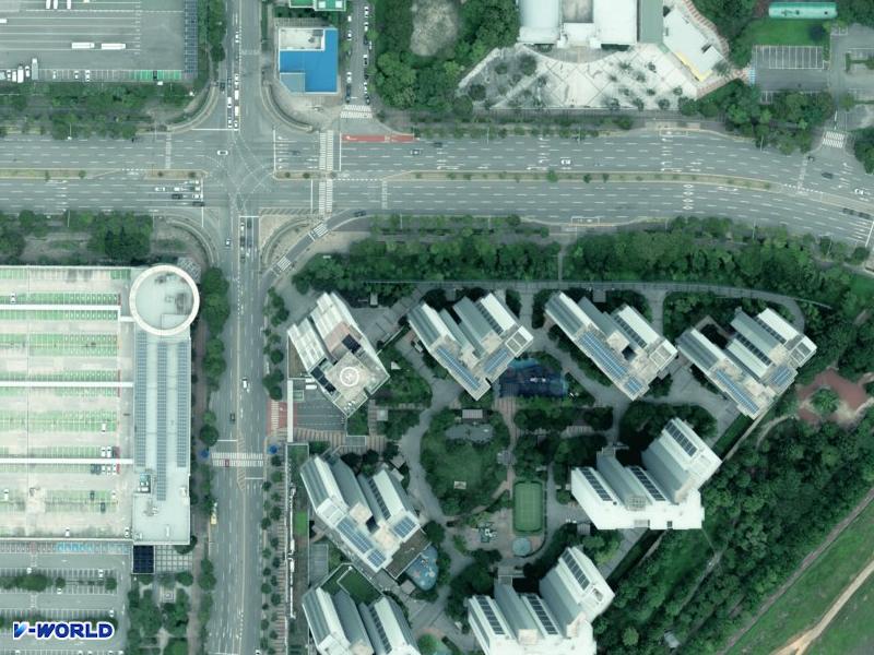 힐스테이트 리버파크 항공사진