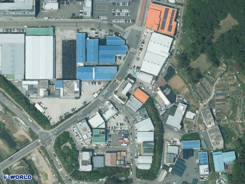 첨단산단 우성스마트시티 항공사진
