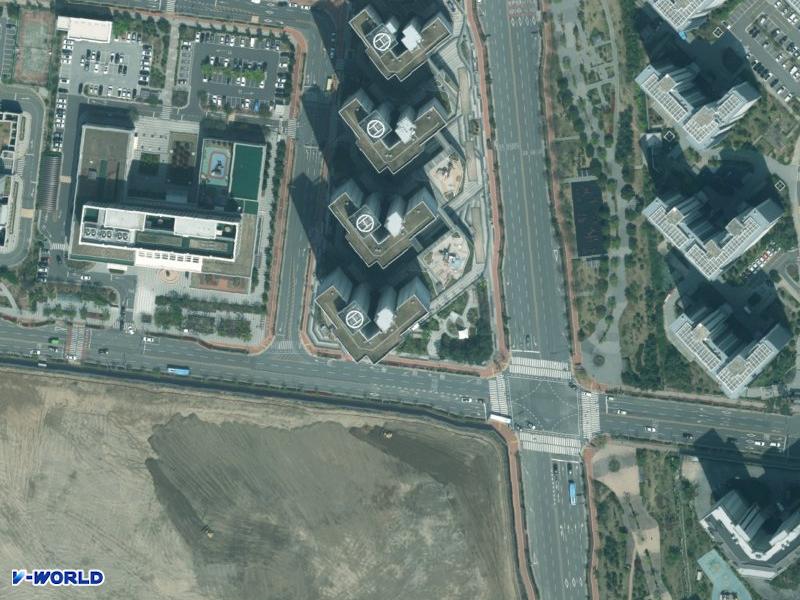 명지국제신도시 삼정그린코아 더베스트 항공사진