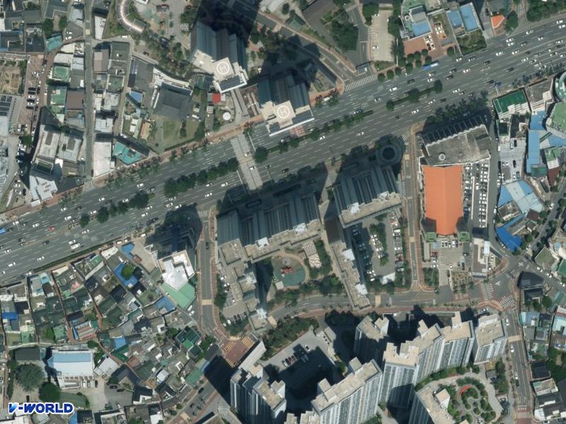 e편한세상 남산 항공사진