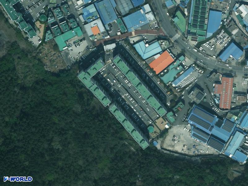 벽산 항공사진