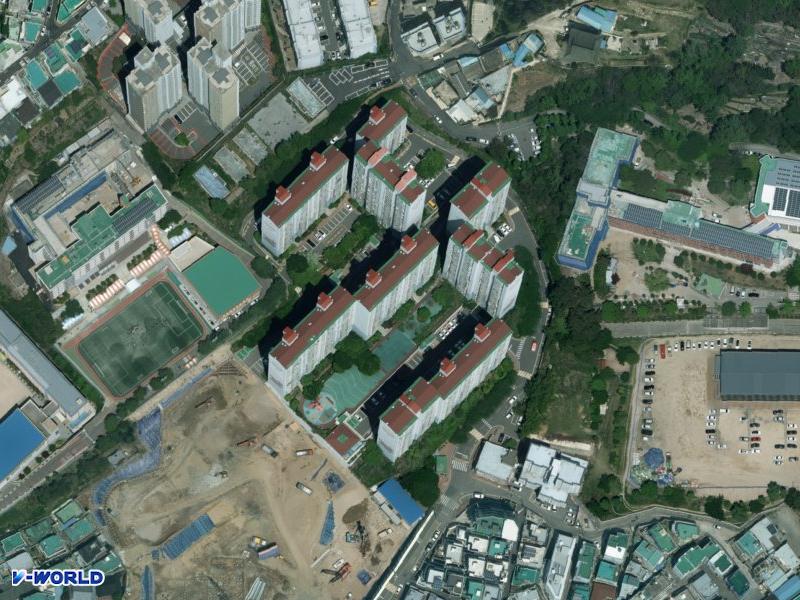 부영벽산파라빌 항공사진