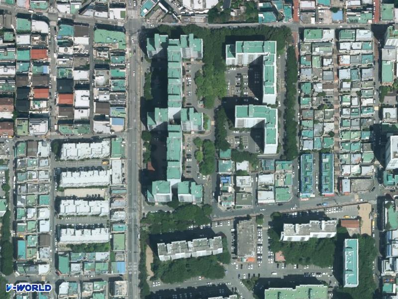 구서신동아 항공사진