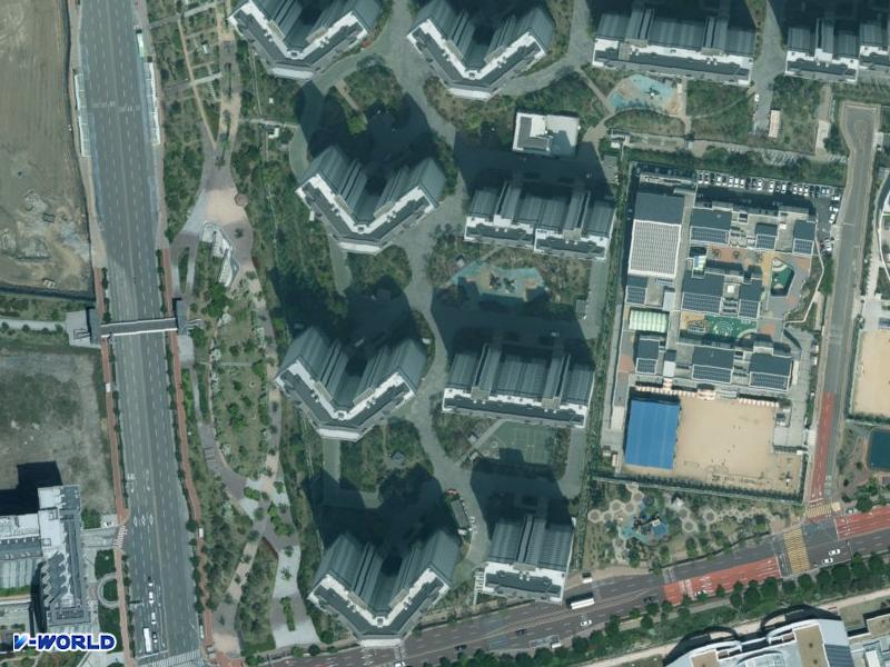 더 힐 시그니처 항공사진