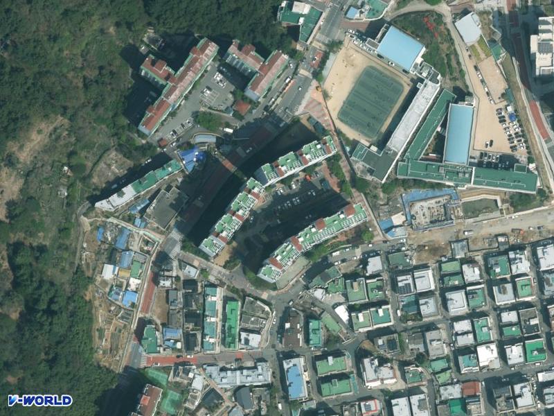 거제동유림아시아드타워 항공사진