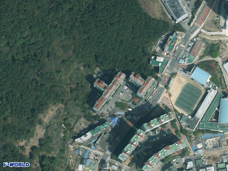 거제청구하이츠 항공사진
