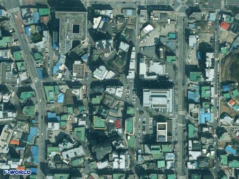 주상복합 2동 항공사진
