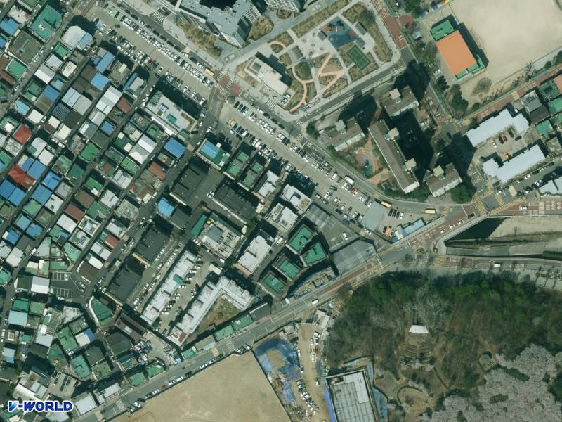 씨티캐슬 항공사진