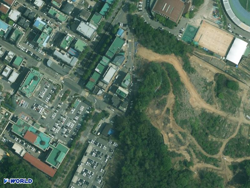 현대리버스텔 항공사진