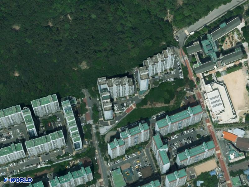주례한효 항공사진