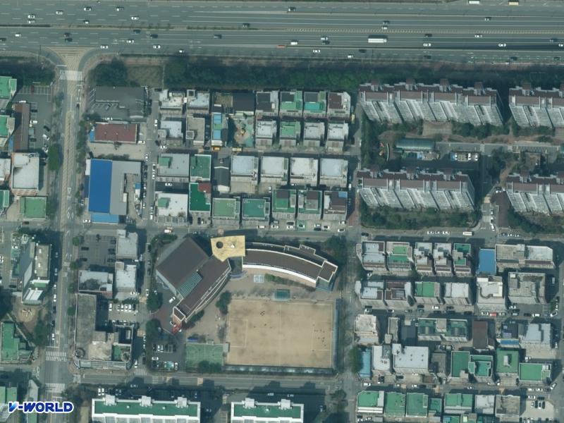 1동(1077-6) 항공사진
