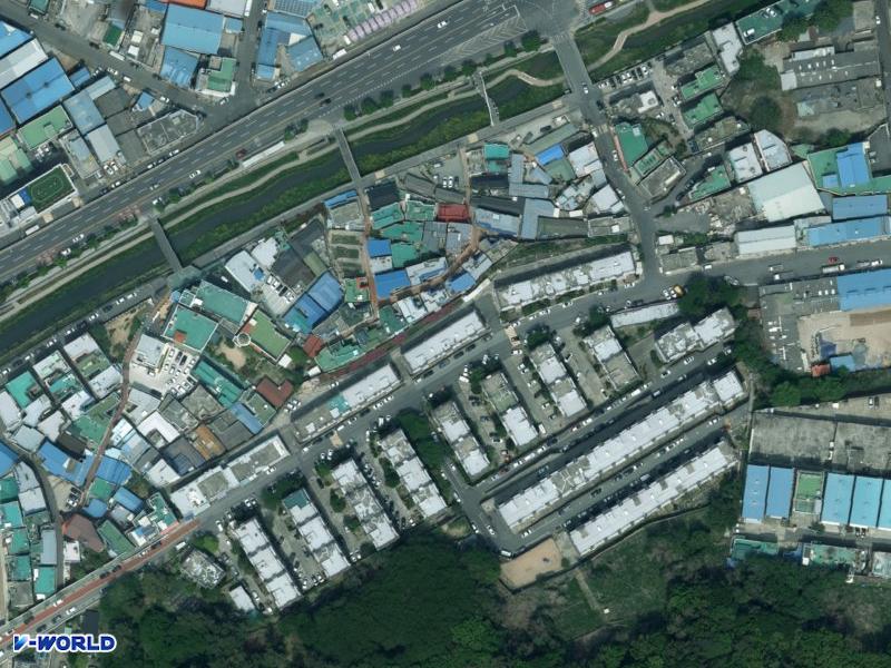 학장동양 항공사진
