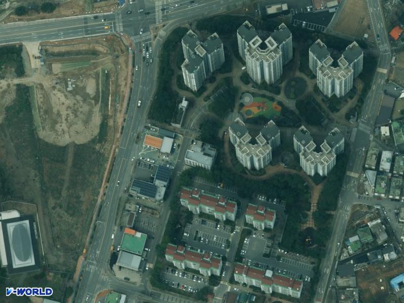 곡교스테이 휴 항공사진