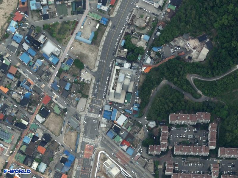 춘천 스마트하우스 오피스텔 항공사진
