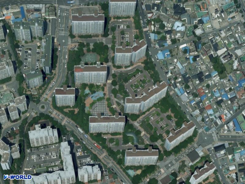 신천역센트럴리버파크 항공사진