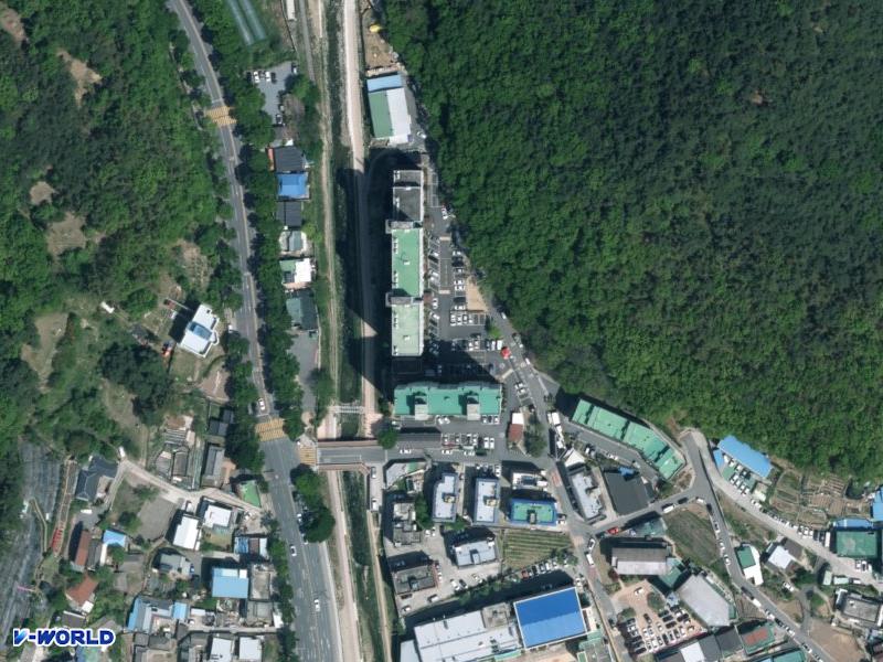 화성명산타운 항공사진