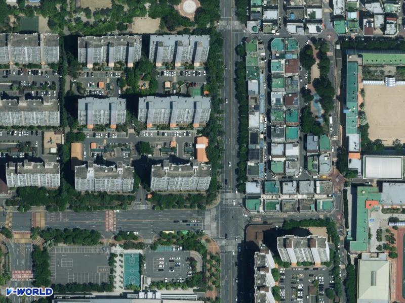 용산1차서한화성타운 항공사진