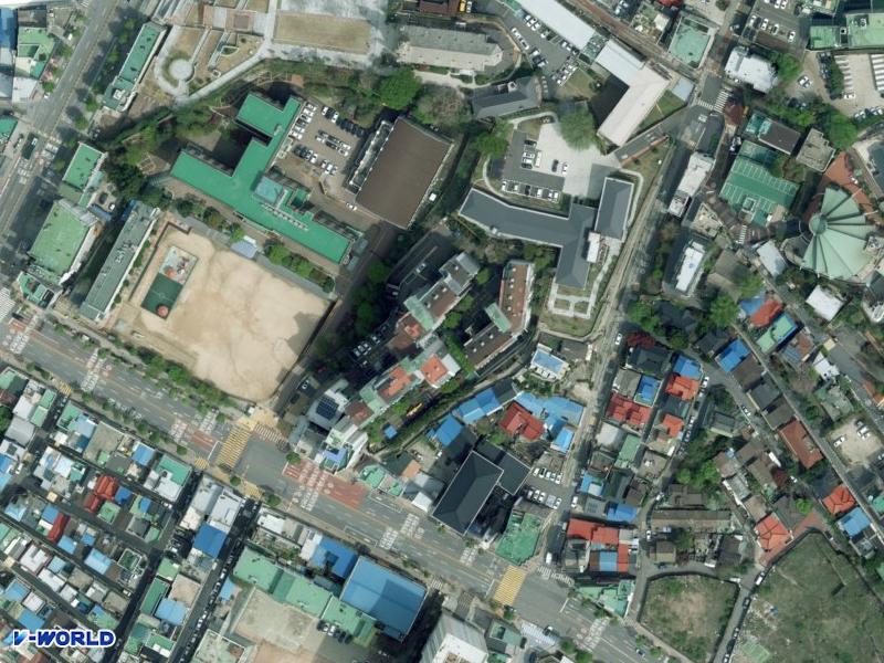 답동 로얄 항공사진