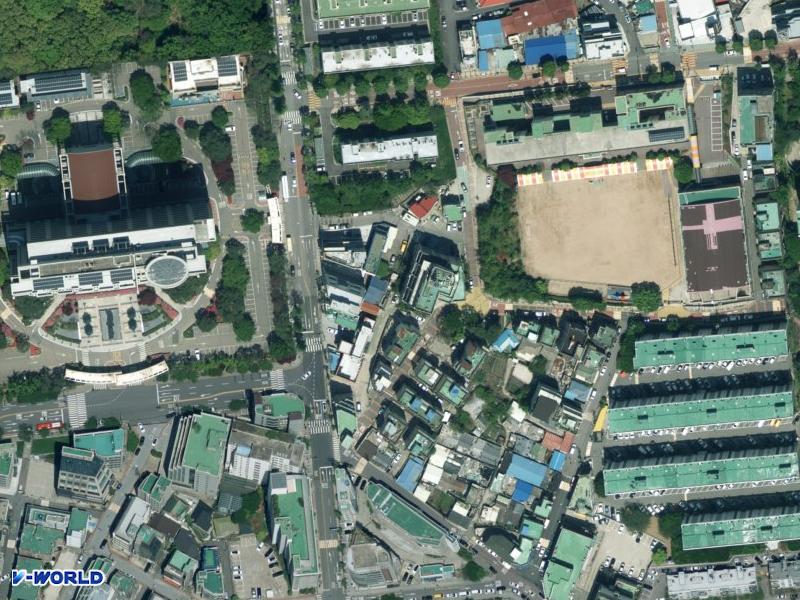 학익 서원 항공사진