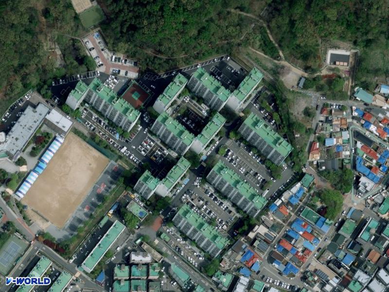 만수 신동아 항공사진