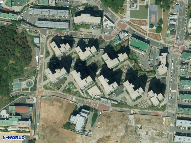 부평두산위브더파크 항공사진