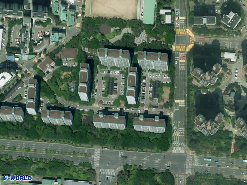 삼산주공미래타운5단지 항공사진