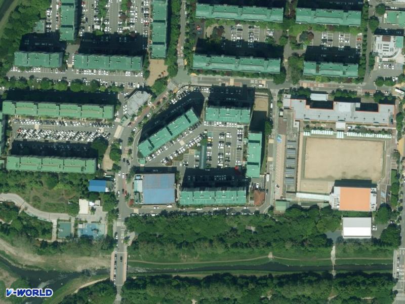 갈산 아주 항공사진