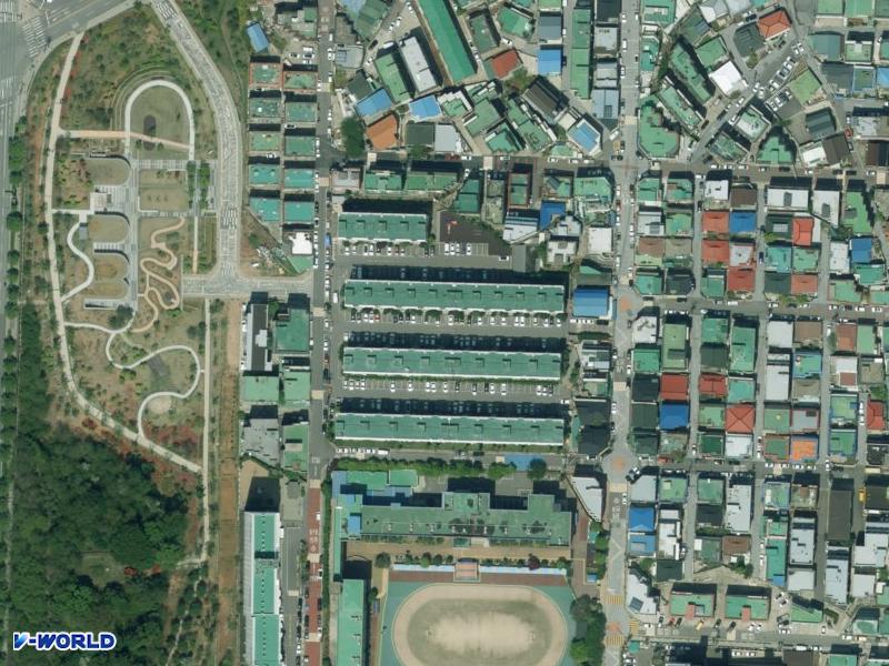 석남 동남 항공사진