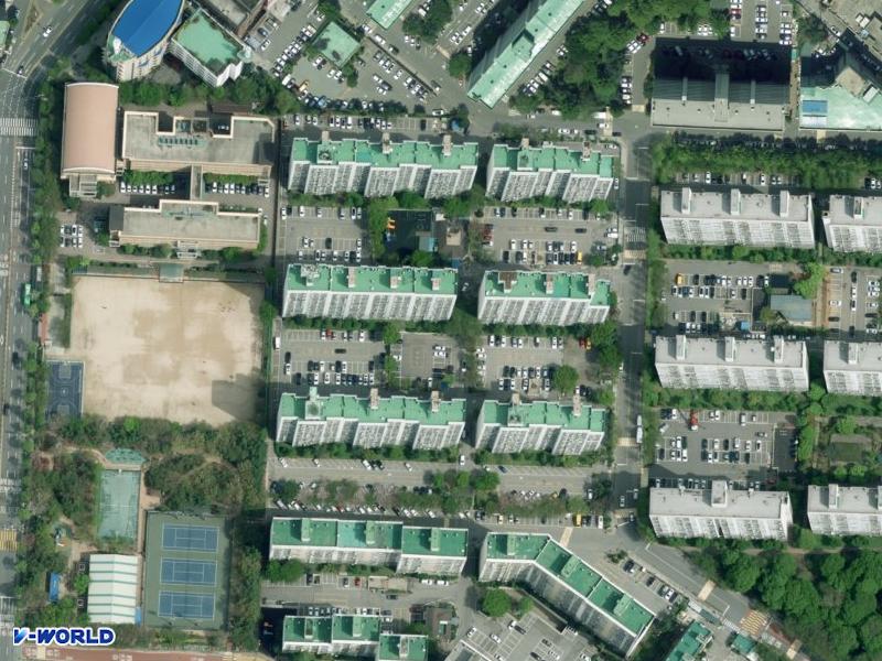 가좌 진주3단지 항공사진