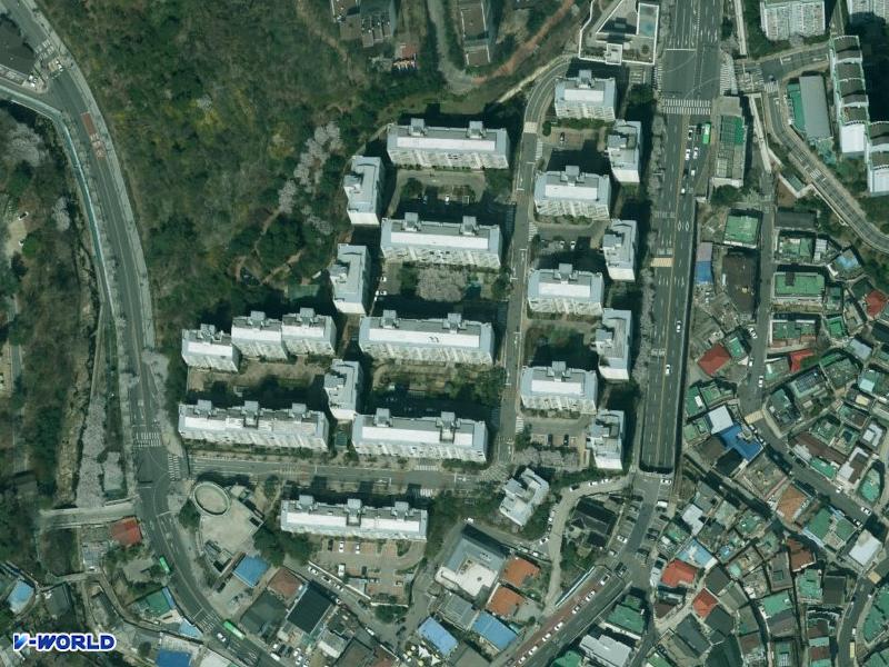 정릉힐스테이트3차 항공사진
