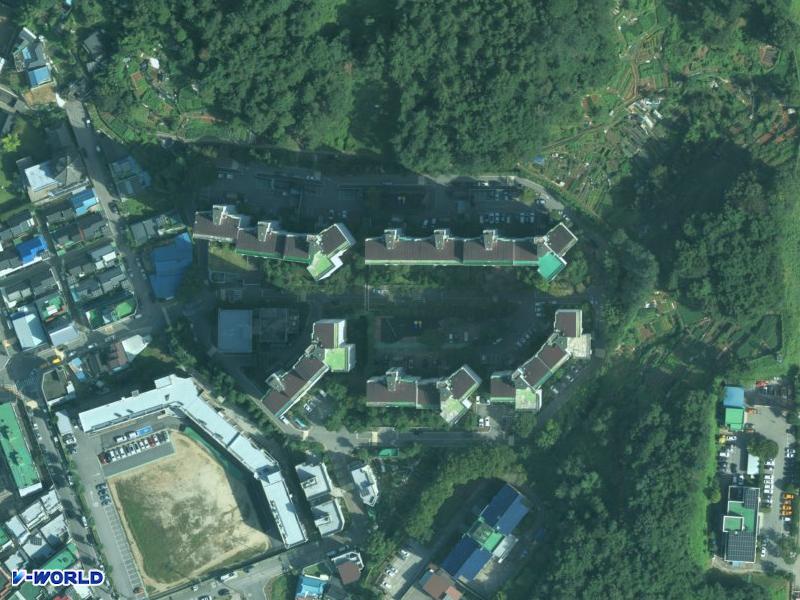 지원동 모아미래도 항공사진