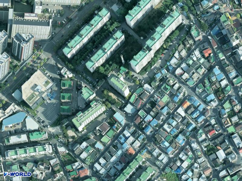 농성동산 항공사진
