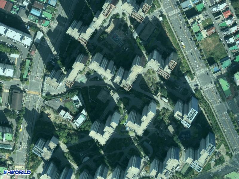 더샵염주센트럴파크 항공사진