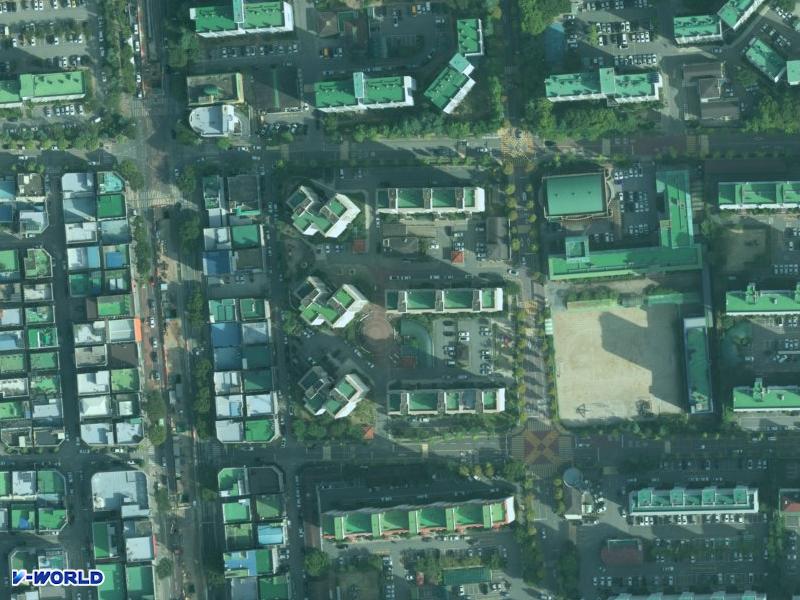 도시공사2단지 항공사진
