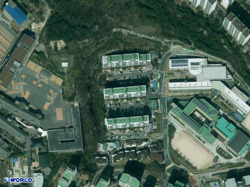길음신안파크 항공사진